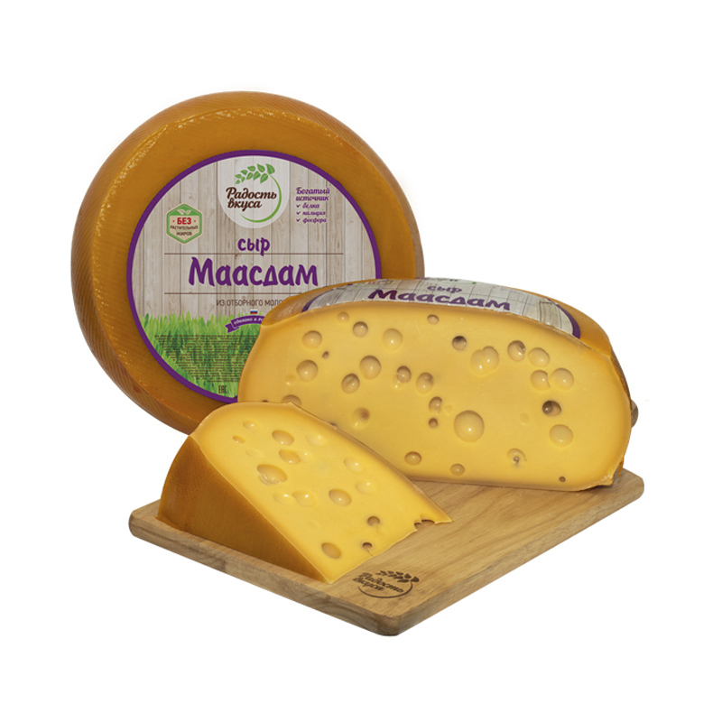 Купить сыры от производителя. Сыр радость вкуса Маасдам 45%. Сыр Маасдам радость вкуса 45% вес. Сыр радость вкуса Маасдам Gold 45%. Сыр Маасдам 45% радость вкуса 1 кг.